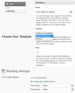 how to create Custom WordPress Page Template