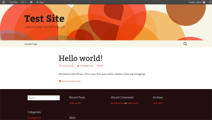 wordpress twenty thirteen theme